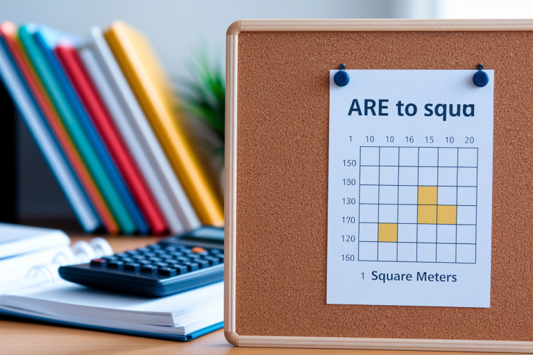 Convertir 1 Are en m² : Tableau de Conversion et Calcul Rapide