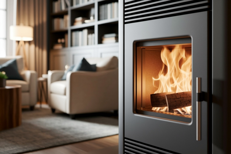 insert-poele-granules-flammes-salon