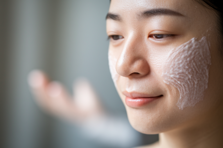 nez-peau-saine-fond-flou