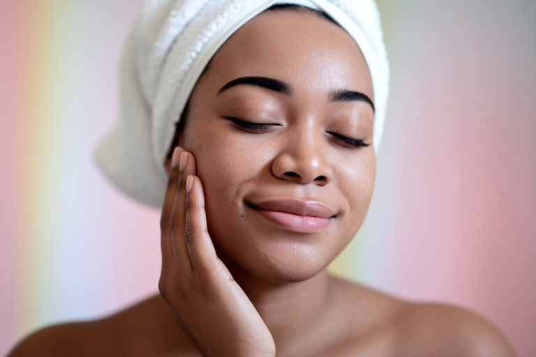 personne-touche-joue-yeux-fermes