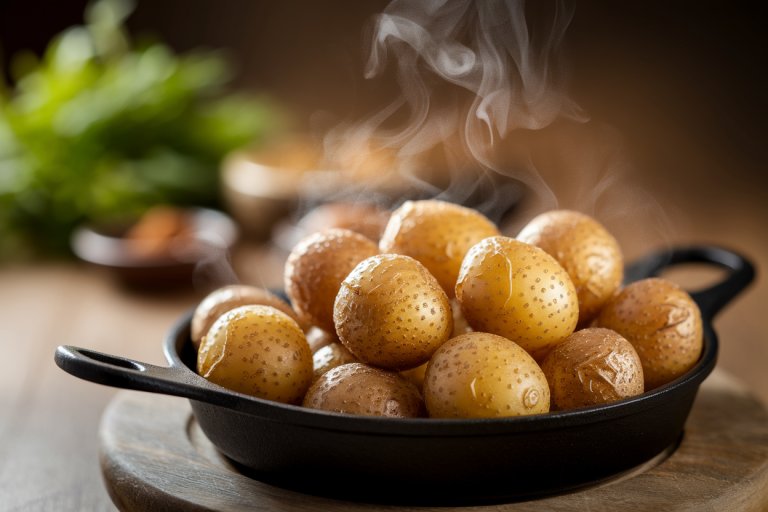 poele-fonte-pommes-dorees